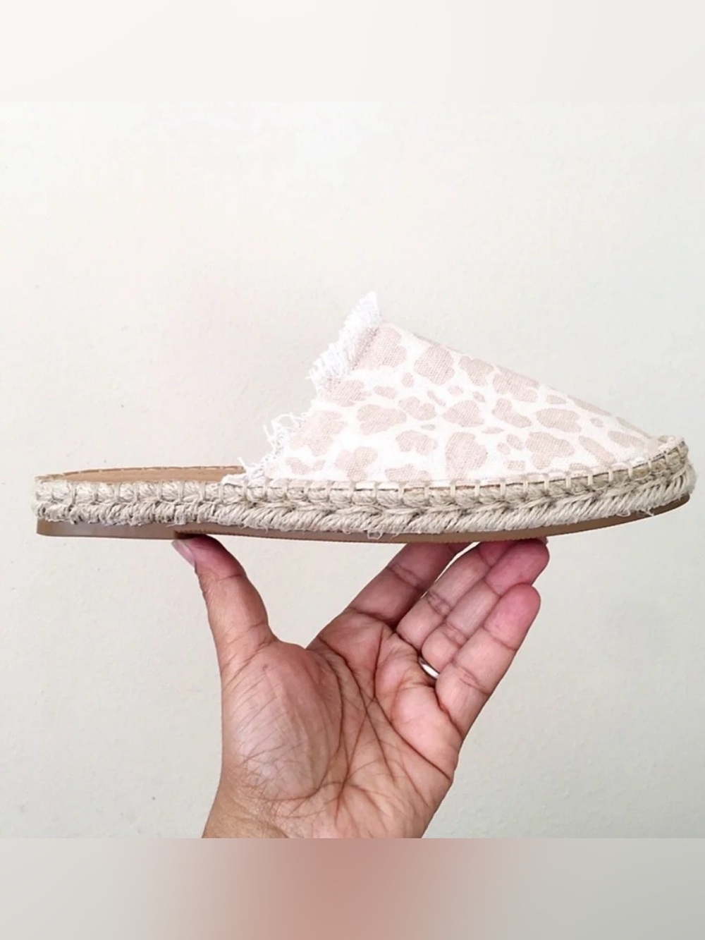 Splendid Ivory Cheetah Jessica Mule Sandals